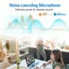 1080P Webcam - USB Webcam with Microphone & Noise-Canceling Mic - Image 4