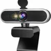 1080P Webcam - USB Webcam with Microphone & Noise-Canceling Mic - Image 7