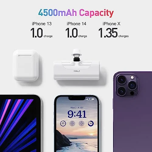 Small Portable Charger 4500mAh Ultra - Compact Power Bank - Image 2