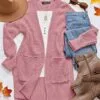 Waffle Knit Sweater Cardigans - Image 3
